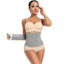 Abdominal Waist Belt, Breathable Waist Cincher, Enhanced Elastic Waist Band - A - View 3