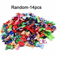 14/62 Pieces Of Diverse Styles, Random Patterns, Bow Bows, Cat And Dog Headwear, Random Patterns, Random Colors, Suitable For Cat And Dog Pet Beauty Products Such As Marzis Teddy Bears, Etc - Multicolor - View 9