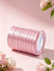 10 Rolls/1 Roll 25 Yards/Rolls 1cm Width Satin Ribbon Braided Thin Tape Gift Wrapping Cake …Packaging Material Bowknot Ribbon Valentine - 25-yard 1cm Ribbon - View 79