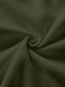 Áo hoodie nữ tùy chỉnh, phù hợp mặc mùa thu/đông. Tải lên ảnh yêu thích/bạn bè/người yêu/phong cảnh/thú cưng của bạn. Thể thao - Màu xanh Ô liu - Xem 5