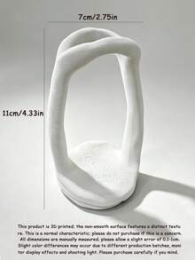 Nordic-Style Minimalist Pure White Toothbrush Holder-Both A Practical Gift And A Beautiful Decorative Accent For Rooms, Bedrooms, And Home Decor, Makeup Brush Holder, Room Decor, Makeup Brush Holder, Toothbrush Holder, Bathroom, - Multicolor - View 10