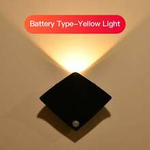 可充電魟魚造型感應夜燈，配備 1200mAh 電池與動態感應功能，適合婚禮或派對裝飾，生日或聖誕禮物佳選 - 彩色 - 查看 17