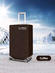 1PC Luggage Protector Trolley Cover, Traveler Durable Luggage Dust Cover-Elastic, Scratch Resistant Luggage Protector, Perfect Travel Accessory - Multicolor - View 12