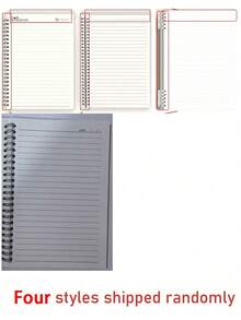 Campus Style Minimalist Polka Dot Notebook, Fresh Black And White Polka Dot Cover Student Writing Office Record Diary - Pink Brown Polka Dot Notebook, Ideal Choice For Back To School Supplies, Learning Supplies - Perfect Gift For Students - Exquisite Storage And Planner Notebook, Decorated With Polka Dot Theme - Very Suitable For Daily Use And Organization. - Multicolor - View 11