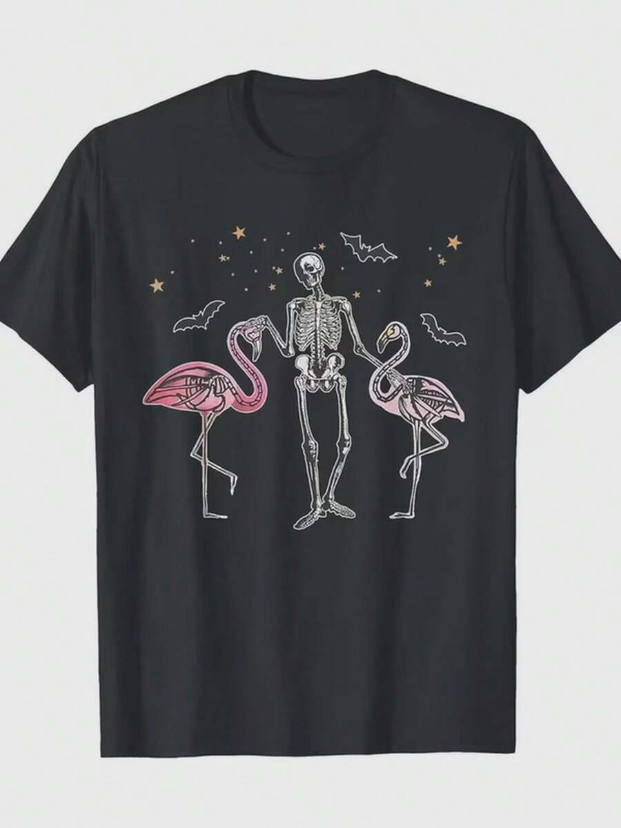 Men Sports Tees & Tanks - 黑色 - 查看 1