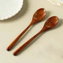 1pc/2pcs/5pcs Portable Wooden Spoon & Chopsticks Set - Kitchen Utensils, Suitable For Camping, Travel, Picnic, RV And Office Use - Ideal For Rice, Noodles, Porridge - Perfect For Home, Restaurant, Wedding, Student, Kitchen Supplies, Gift - View 10