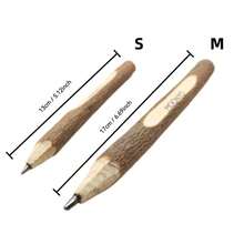 Wooden Shaped Bead Pen Natural Tree Branch Pencil Pen - Multicolor - View 6