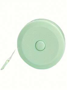 1/2 piezas Cinta métrica retráctil multicolor tipo macaron, función de autorretracción para medición conveniente, tamaño mini compacto para costura, corte, manualidades hechas a mano, herramienta de medición de precisión para confección de patrones de ropa - Cinta métrica mini - Ver 7