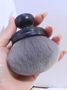 1 buah Kuas Makeup Bedak Ekstra Besar dengan Bulu Super Lembut, Desain Berdiri Multifungsi untuk Perona Pipi, Alas Bedak, Bedak Tubuh, Seni Kuku, Penghapus Debu, Alat Makeup Serbaguna untuk Penggunaan di Rumah dan Salon. - MultiWarna - View 6