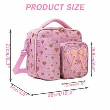 Girls' Crossbody Bag With Adjustable Strap, Cute Design, Suitable For Picnic, Travel And Back To School, For Elementary School Students - Children's Meal Packs - View 5