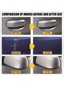 KineShineX Car Scratch Wax Advanced Technology Universal Scratch Repair Non-Damaging To Car Paint Polishing & Buffing Tool Deep Scratch Removal - Multicolor - View 4