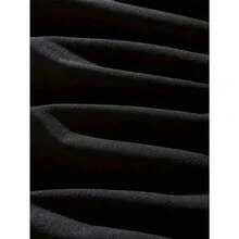 Almacenes locales,playeras de hombre,camisas para hombre,ropa de hombre,playeras de algodón para hombre,  Tadeo 180g camiseta de algodón blanco y negro,patrón de impresión religiosa - Negro - Ver 4