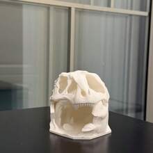 3D列印龍頭骨躲藏洞穴，適用於豹紋守門蜥、玉米蛇、蜥蜴，爬寵缸裝飾 - A - 查看 3