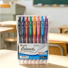 Tyno ST-63 0.7mm/0.5mm Colored Ballpoint Pen Set, 1 Set 4/6/8/12 Colors, Student Highlighter Pens, Manual Accounting, Hand-Drawn Neutral Pens, Back To School Colored Ballpoint Pen Set - Sets - View 16
