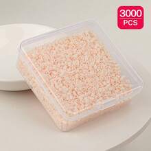 2.6mm Sundymot Fuse Beads, 3000PCS+ Brown G-Series Independent Packaging, With Small Square Box Storage, Anti-Spill, DIY Pendant Keychain, Jewelry Making Craft Materials, Graduation Season, Back To School, Christmas, Party Birthday Gift, Multi-Color 2.6mm Fuse Beads Bulk Refill Kit - 2.6mm Puzzle Beads - View 18
