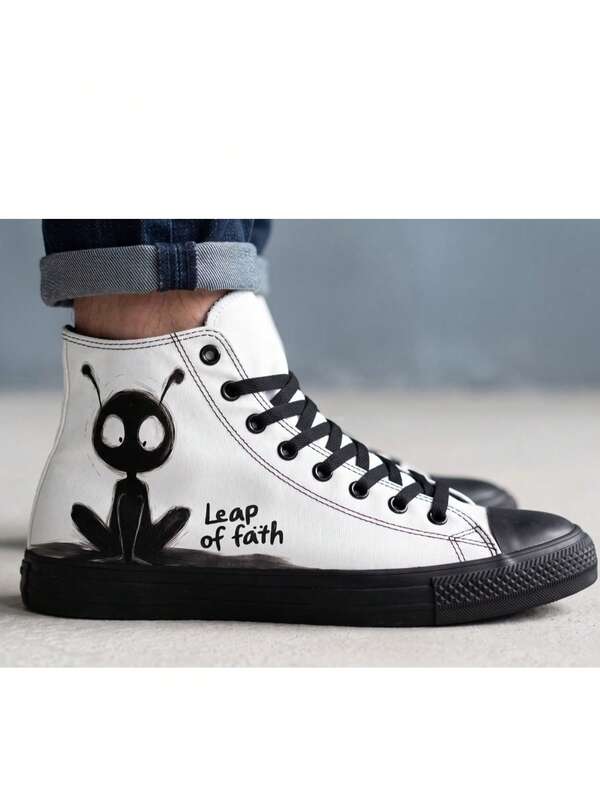 tenis de lona para mujeres y hombres, zapatos de lona bajos con cordones, cómodos, clásicos, casuales, estilo urbano 22 al 28 mx blanco negro leap