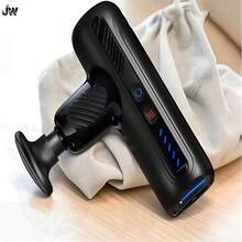 This Mini Massage Gun Features 5 Adjustable Speeds, Is A USB Rechargeable Portable Deep Tissue Impact Muscle Massager, And Is A Lightweight Handheld Electric Body Massager Suitable For Use In Sports, Gyms, And At Home. - Multicolor - View 1