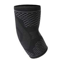 1pc Unisex High Elasticity Compression Tennis Elbow Sleeve, Breathable Arm Support Guard, Suitable For Golf Elbow, Multi-Sport Elbow Protector, Applicable For Weightlifting, Basketball, Cycling And Gym Fitness - Black - View 8