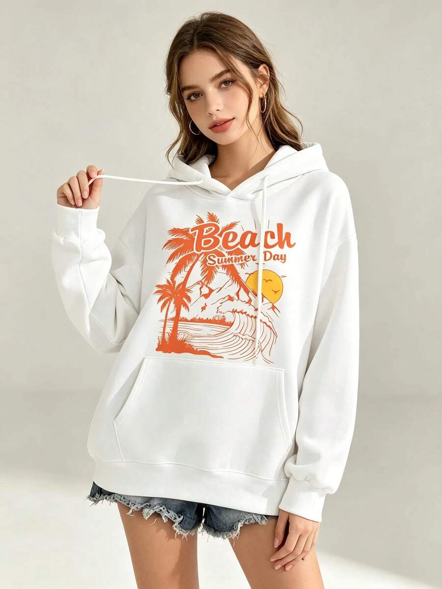 Women Sweatshirts & Hoodies - 白色 - 查看 1