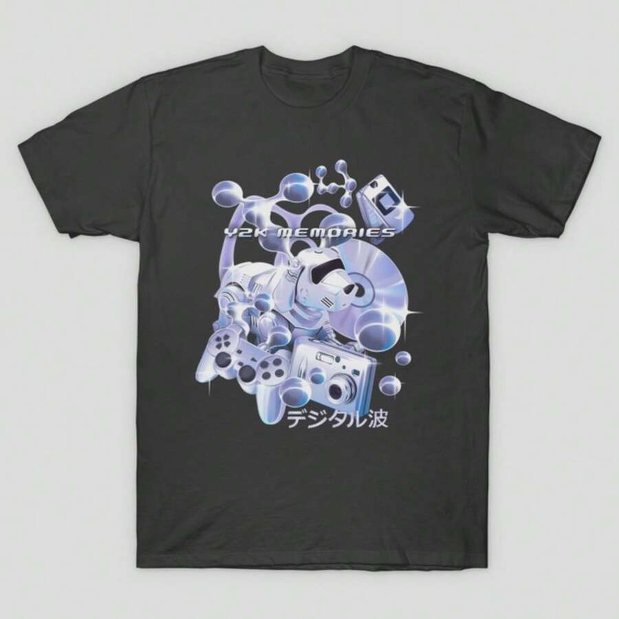 Men Sports Tees & Tanks - Black - View 1