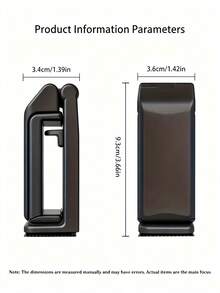 Airplane Phone Holder, Portable Travel Stand, Foldable Adjustable Rotatable Selfie Stand, Suitable For Airplane Seats, Back To School Supplies, Adjustable Travel Phone Holder, 360° Rotating Desktop Phone Clip, Compact Design, Suitable For Airplane Seats - Multicolor - View 6