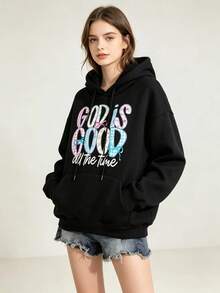Women Sweatshirts & Hoodies - 黑色 - 查看 1