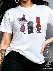 Women T-Shirts - White - View 1