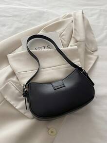 Cross-Border Artistic French Style Rivet Fashion Underarm Bag For Women 2026 New European & American Style Niche Popular Shoulder Bag - Black - View 10