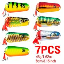 7Pcs 6g-46g Sinking Metal Spoon Lure Ultra-Long Casting With Pinpoint Accuracy Split Circle Carbon Steel Hook Suitable For Long Casting Suitable For Culter And Snakehead - S028-7pcs - View 11