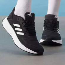 Adidas Sepatu Lari Wanita Kasual Sporty Ringan dan Nyaman ADIZERO ADIOS PRO Terbaru - Hitam dan Putih - View 5
