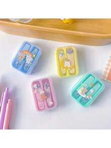 Portable Nail Clippers And Nail Clippers Small Non-Slip Metal Nail Clippers For Girls With Cartoon Storage Box Set, Suitable For Camping And Family Use - Multiple Styles - View 6