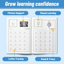 Letter Writing Practice Workbook, Letter Formation And Mastery, Comprehensive Uppercase And Lowercase Handwriting Training, Visual Guidance Exercises, Improve Writing Accuracy And Fine Motor Control, Suitable For Home And School Learning Tool - Alphabet Book - View 6