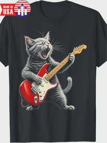 Men Sports Tees & Tanks - 黑色 - 查看 1