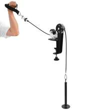 YUNRUX Arm Wrestling Training Equipment, Arm Wrestling Training Table With Cable Pulley, Table-Top Device For Wrist Training - A - View 6