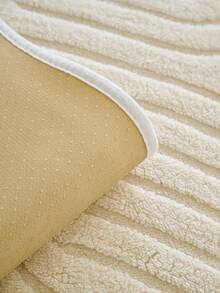 SANMOSPIN 1pc Solid Color Plush Sofa Cushion, All-Season Machine Washable Pet-Friendly Sofa Cover, Suitable For Armchair, 2-Seater, 3-Seater, 4-Seater Sofa, Bedroom, Office, Home Decor - Beige - View 9