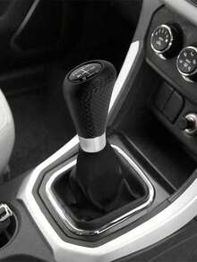 1pc Car Modification PU Leather 5-Speed Manual Gear Shift Knob - A - View 9