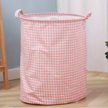 Foldable Waterproof Clothes Toys Storage Bag Laundry Basket Washing Basket Bathroom Organizer Bin Collapsible Container For Home Bedroom Dorm Organization Solutions - Multicolor - View 1