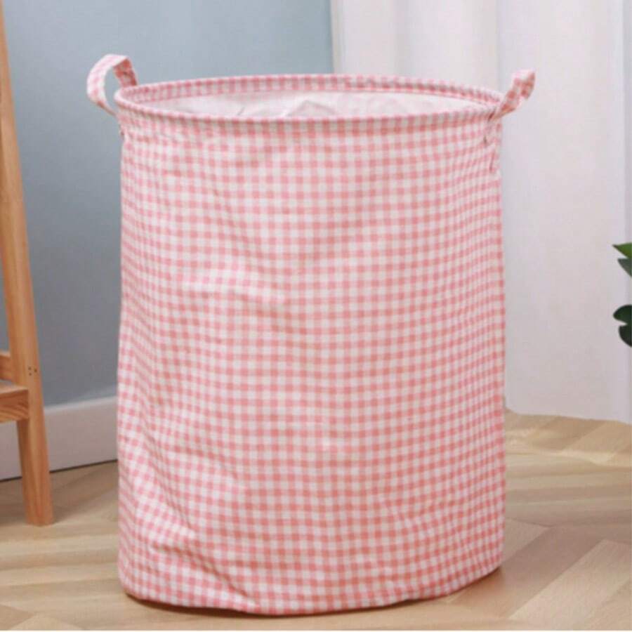 Foldable Waterproof Clothes Toys Storage Bag Laundry Basket Washing Basket Bathroom Organizer Bin Collapsible Container For Home Bedroom Dorm Organization Solutions - Multicolor - View 1