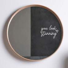 ملصق مرآة "You Look Stunning" | ديكور قلب - B - مشاهدة 5