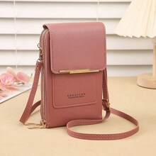 Women's Crossbody Bag Fashion Minimalist Large Capacity Multi-Function Touchscreen Phone Bag - Multicolor - View 15