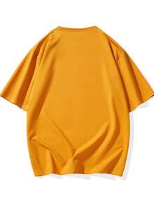 Men T-Shirts - Orange - View 2