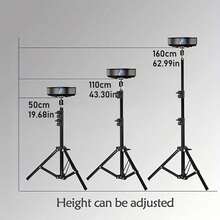 Adjustable Projector Tripod Stand For HY300/ YG300-50/ 110/ 160Cm Adjustable Height, Sturdy Connectors, Portable Floor Tripod For Projectors & Cameras | Gift For Christmas, Thanksgiving & Birthdays - View 9