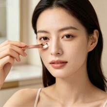 Rose Gold Metal Eye Cream Spoon, Cosmetic Scoop For Face Cream, Skincare Beauty Tool - Rose Gold - View 3