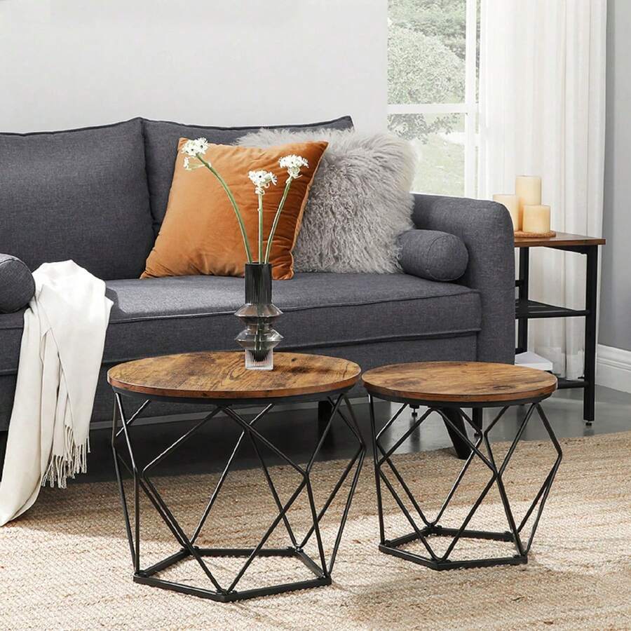 Tavolini - colore granata - Visualizzare 1