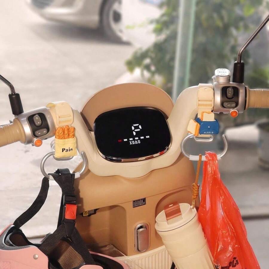 yucen Electric Scooter Airplane Head Front Universal Extended Hook Suitable For Niu Electric Motorcycle Delivery Heavy Load - A - View 1