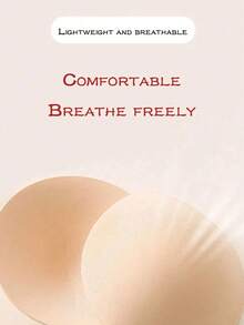 4pcs Plus Size Women's Triangle Bra Pads, Seamless Sponge Pads, Suitable For Sports And Multi-Function Bras, Comfortable Lingerie Padding Accessories - Beige - View 4