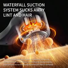 Portable Lint Remover, Multifunctional Electric Hair Removal Ball Machine With LED Display, USB Charging Portable Clothing Shaver & Fuzz Pellet Remover Machine, Electric Fabric Shaver Hair Removal Tool For Clothing, Bedding, Carpets - View 3