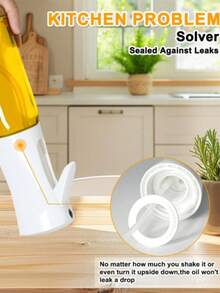 1pc Spray Bottle, Suitable For Soy Sauce, Olive Oil, Etc., For Cooking, Salad Dressing And BBQ, Anti-Backflow, Plastic Material, Easily Achieve Even Mist, Meet Diverse Kitchen Needs, Enhance Cooking Experience, Essential Kitchen Tool - Multicolor - View 7