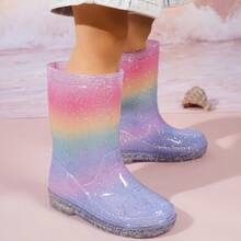 New Cartoon Cute Waterproof Rain Boots For Boys And Girls, Suitable For School And Play - Pink - View 22