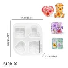 Multi-Style Makeup Accessories Silicone Mold Dried Flower Transparent Decor, Room Decoration, Christmas, Bedroom Decor, Halloween, Wedding - Beauty Accessories - View 13